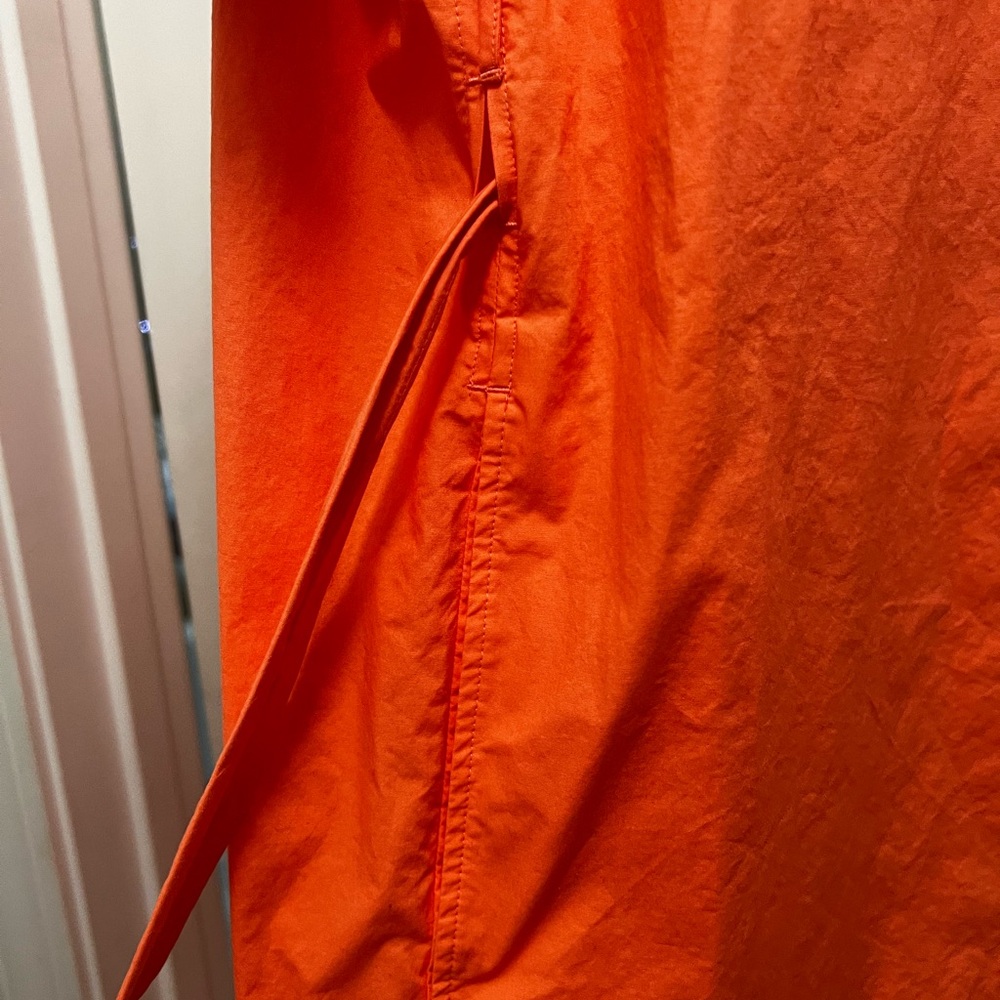 COS Kaftan Dress in Orange with Pockets and a Belt - Picture 4 of 6